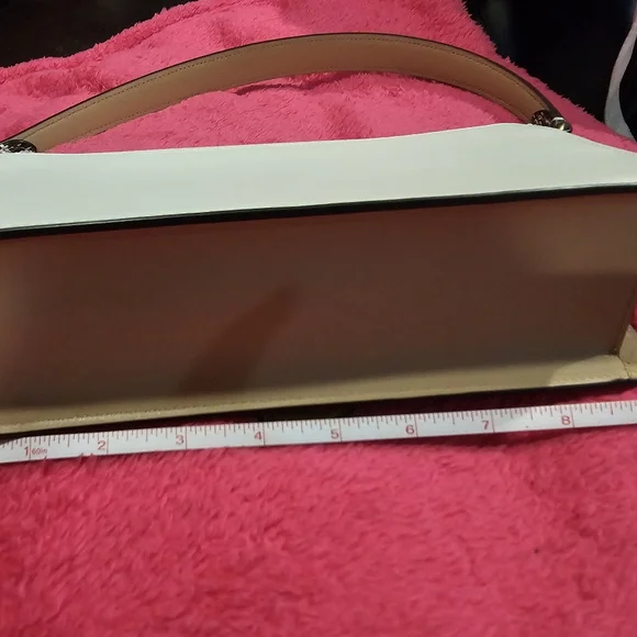 Coach Women's Cream and Tan Patterned Shoulder ag - Picture 6 of 17